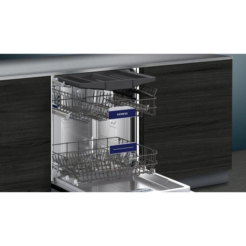 Siemens SN43ES71MS - iQ300 - Vaatwasser - Inbouwvaatwasser - Onderbouw - 60 cm - Energielabel B - varioSpeed Plus je vaat tot wel drie keer zo snel schoon