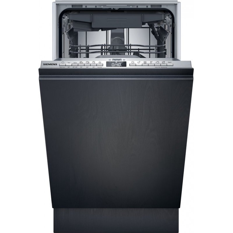Siemens SR73EX25ME - iQ300 - Vaatwasser - Inbouwvaatwasser - Volledig integreerbaar - 45 cm - Energielabel B - Geschikt voor IKEA keuken - varioSpeed Plus je vaat tot wel drie keer zo snel schoon - Home Connect