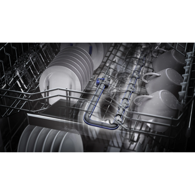 Siemens SX65ZX17CE - Vaatwasser inb. 60cm vol geintegreerd - Zeer stil - 40 dB - ['Lade'] - ['Zeolith']