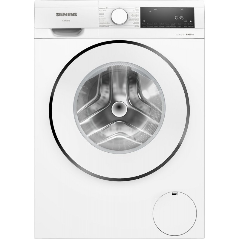 Siemens WG46G2ZEFG - iQ500 - Wasmachine - 9 kg - 1600 rpm - Energielabel A - SmartFinish: vermindert kreukels tot 50% - speedPack L: verkort wasprogramma’s tot 15 of 30 minuten