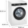 Siemens WG46G2ZKNL - Wasmachine voorlader - 9 kg - 1600 rpm - Normaal - 73 dB