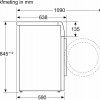 Siemens WG56B2ABNL - iQ700 - Wasmachine met stoom - 10 kg - 1600 rpm - 30% zuiniger dan energielabel A - Automatisch doseren - Home Connect