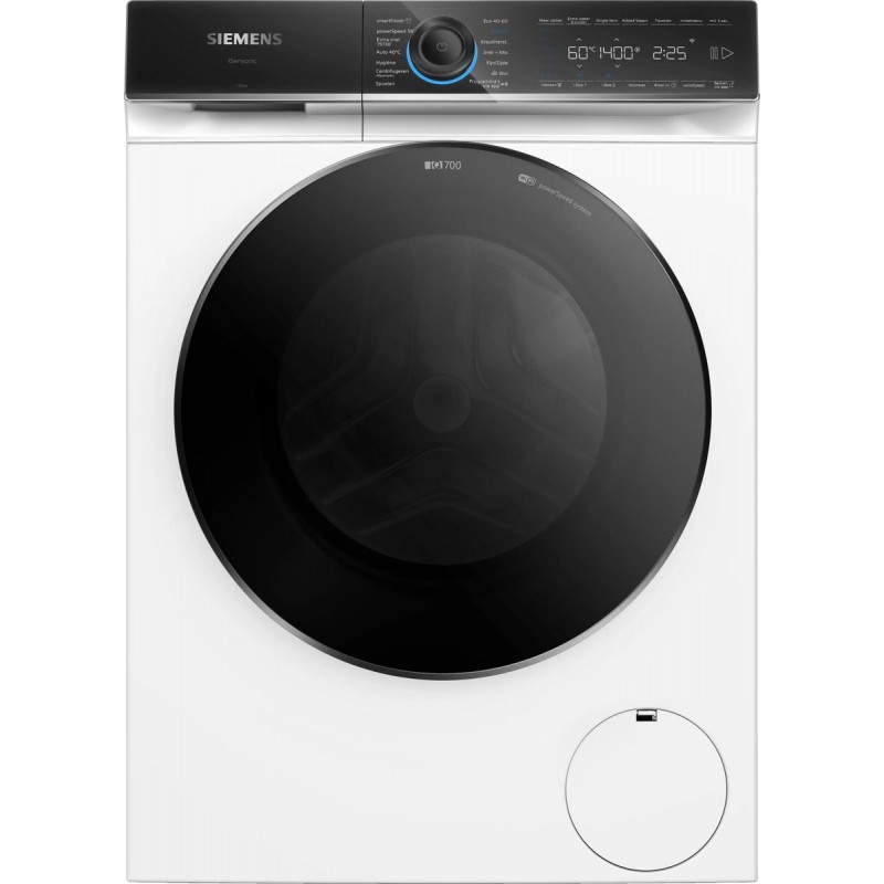 Siemens WG64B2ABNL - iQ700 - Wasmachine met stoom – 11 kg – 1400 rpm – 30% zuiniger dan Energieklasse A – Automatisch doseren - speedPack XL: versnelde programma's - Home Connect