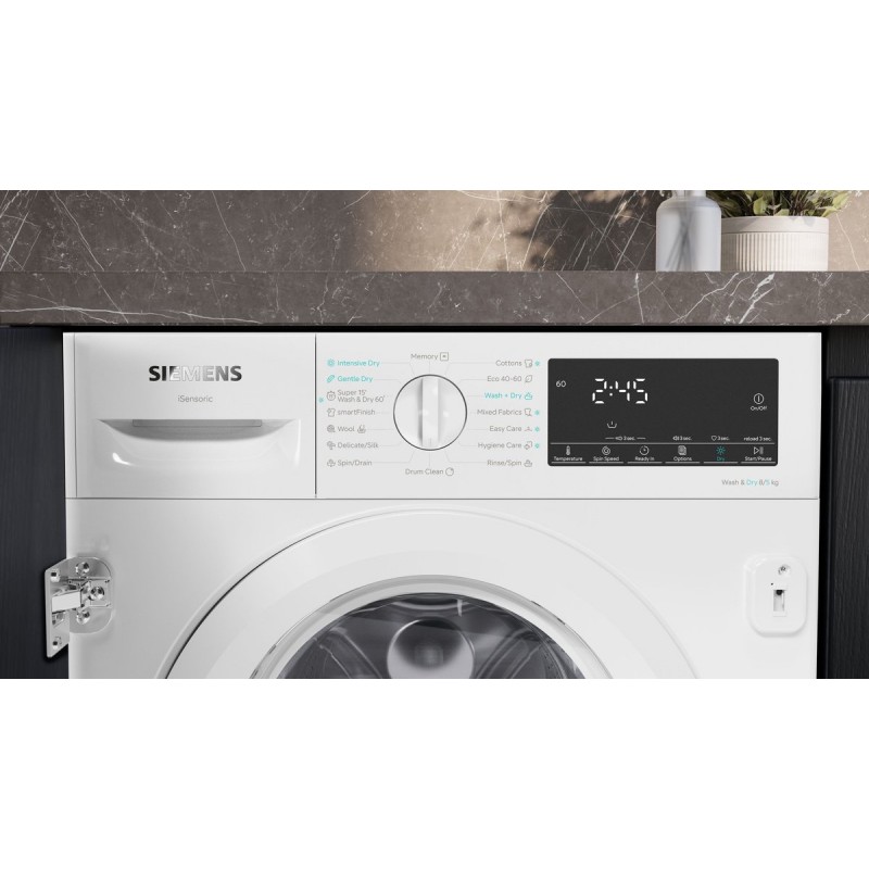 Siemens WK14D490EU - iQ500 - Inbouw was-droogcombinatie