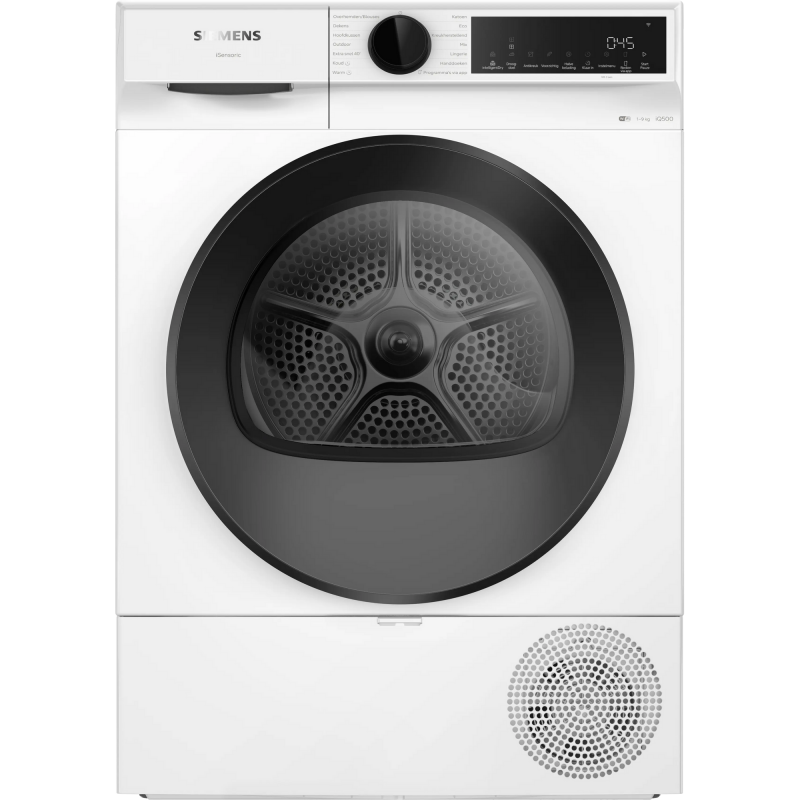 Siemens WQ32J200NL - Wasdroger warmtepomp - Warmtepompdroger - 9 kg - Stil - 62 dB