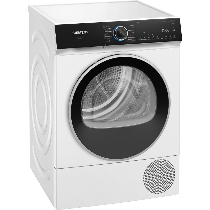 Siemens WQ45H2B7NL - iQ500 - Wasdroger - Warmtepompdroger - 9 kg - Wit - Zelfreinigende condensor - Home connect
