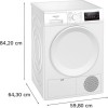 Siemens WT43H00SNL - iQ300 - Wasdroger - Warmtepompdroger - 8 kg - AutoDry technologie beschermt kleding - Outdoor-programma: veilig drogen van waterafstotende kleding en buitenkleding