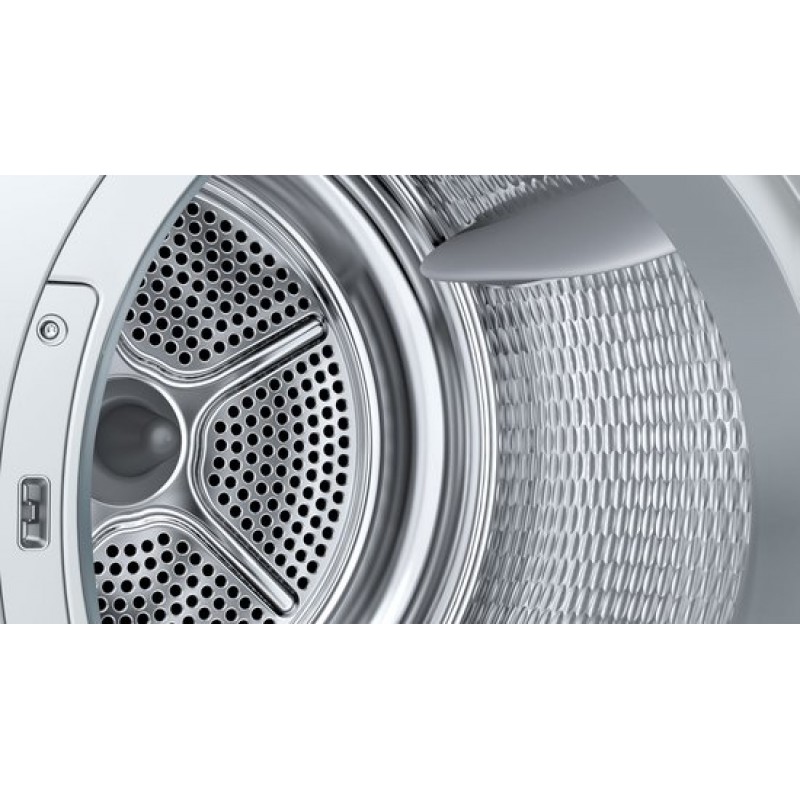 Siemens WT43H00SNL - iQ300 - Wasdroger - Warmtepompdroger - 8 kg - AutoDry technologie beschermt kleding - Outdoor-programma: veilig drogen van waterafstotende kleding en buitenkleding