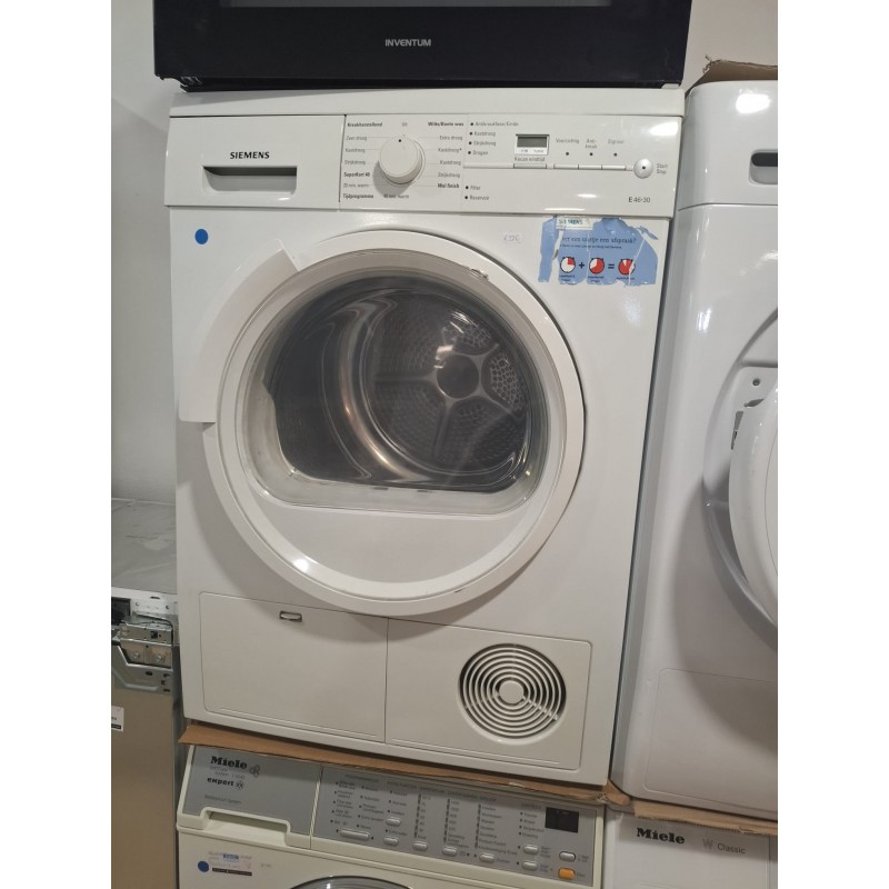 Siemens WT46E302NL - Condensdroger - 7 kg inhoud - 11 programma's - trommel verlichting